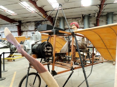 Katherine Stinson's Bleriot flying machine