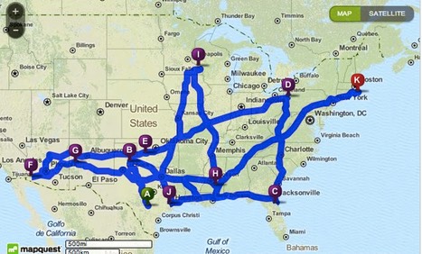 MAP-Thanksgiving Road Trip