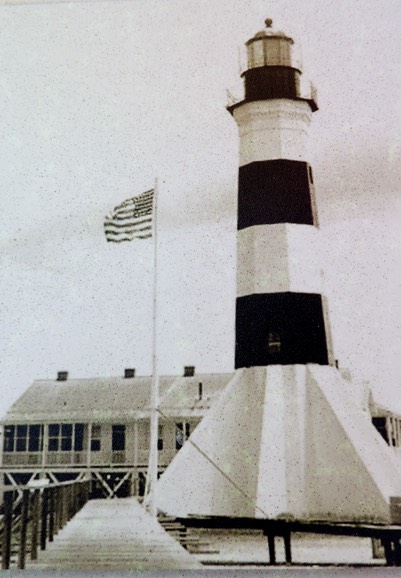 Sabine Pass Lighthouse- THEN